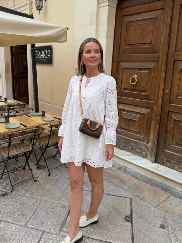 Amalfi Embroidered Midi Dress