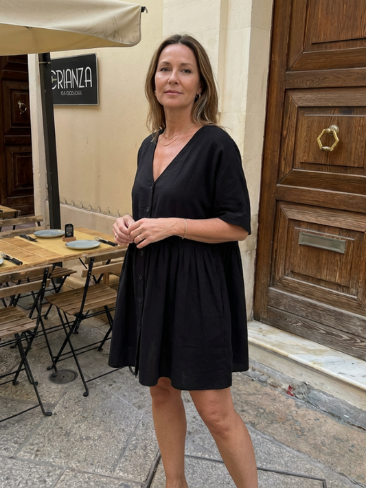The Everyday Noir Dress