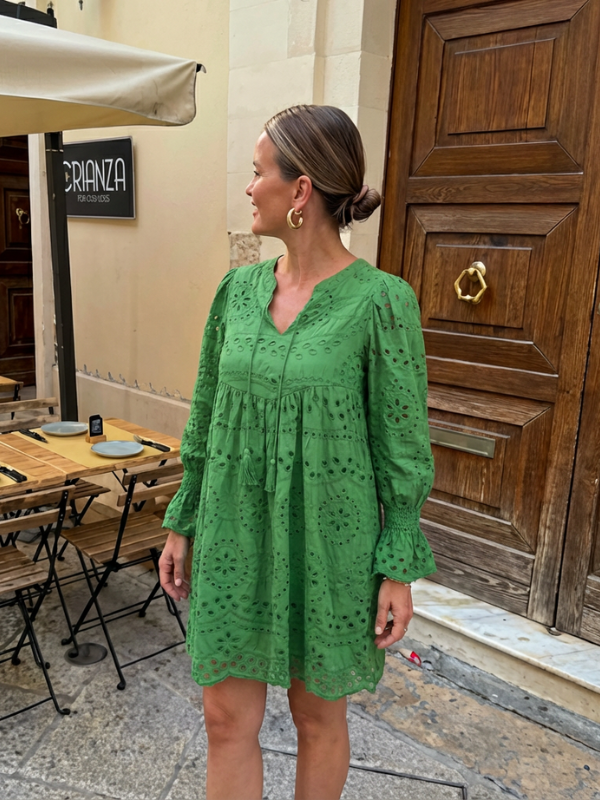 Amalfi Embroidered Midi Dress