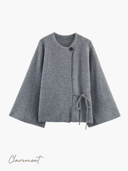 2025 Winter New Product Lazy Style Retro Kimono Style Knitted Open Sleeve Coat cardigan Coat for Women